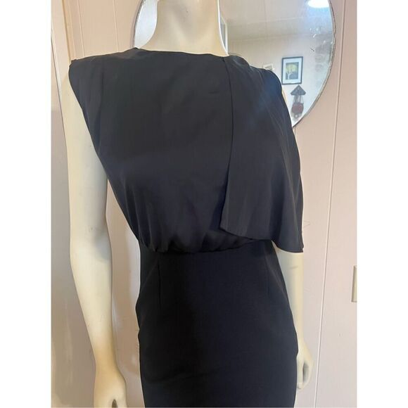 Kai-aakmann Korean designer, highend little black dress empire waist, draped bus - Picture 4 of 11